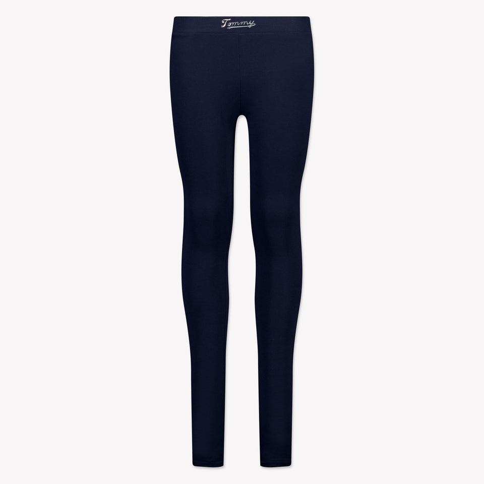 Tommy Hilfiger Kids Girls  Legggs Navy