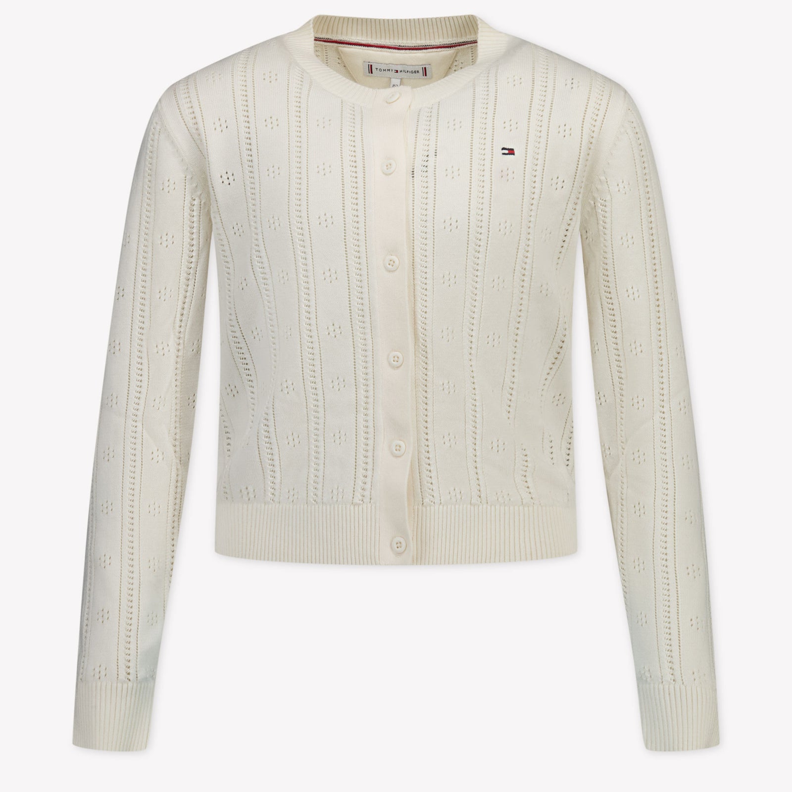 Tommy Hilfiger Kids Girls Vest  Cream