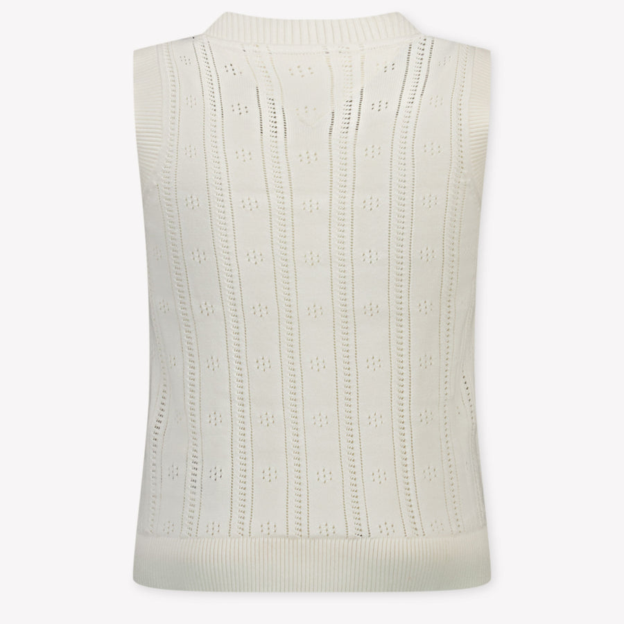 Tommy Hilfiger Kinder Meisjes Vest In Creme