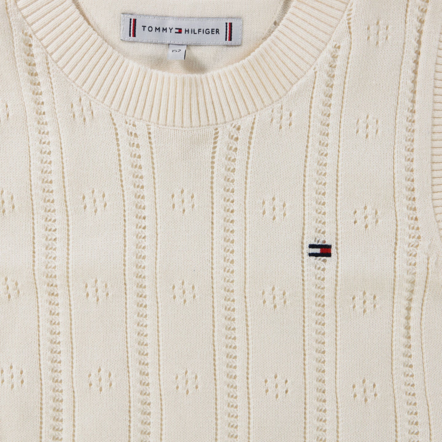 Tommy Hilfiger Kids Girls Vest  Cream