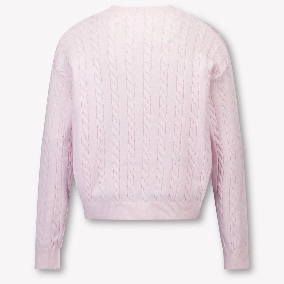 Tommy Hilfiger Kinder Meisjes Trui In Licht Roze