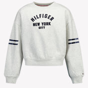 Tommy Hilfiger Kids Girls Sweater Offwhite