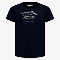 Tommy Hilfiger Kids Girls  T-Shirt Navy