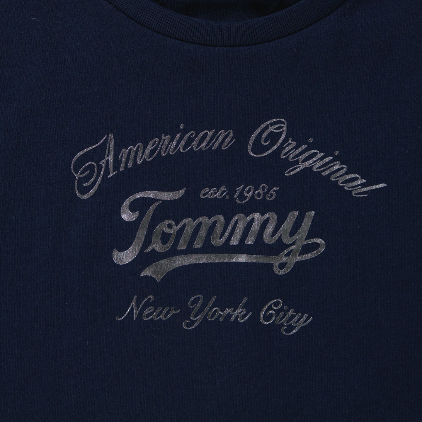 Tommy Hilfiger Kinder Meisjes T-Shirt In Navy