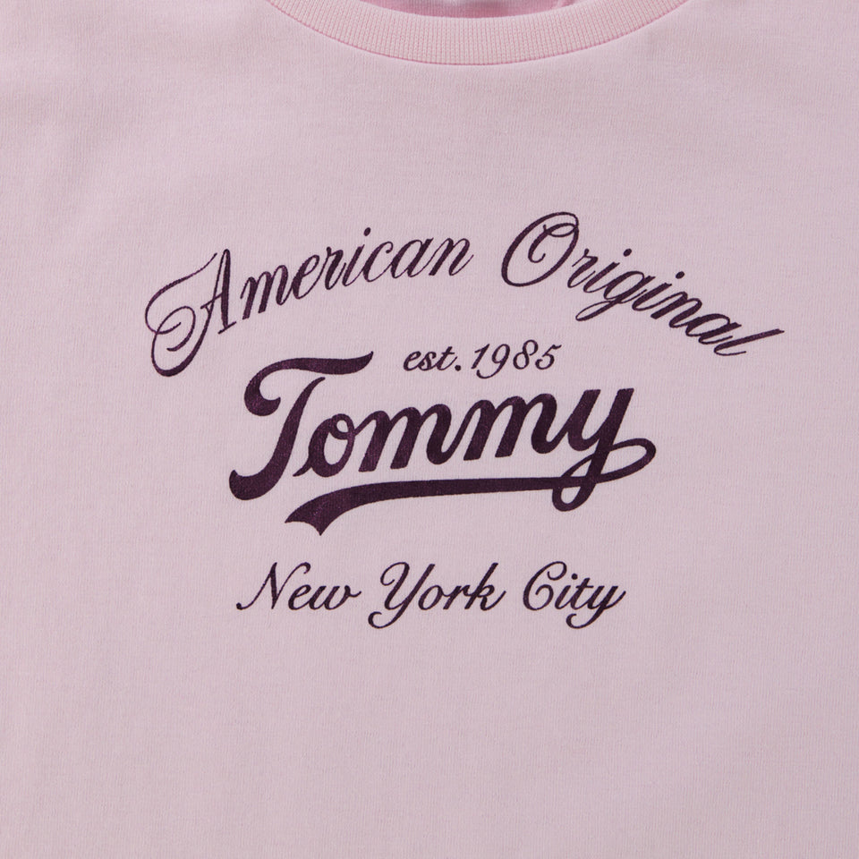 Tommy Hilfiger Kids Girls  T-Shirt Light Pink