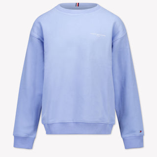 Tommy Hilfiger Kids Unisex Sweater  Light Blue