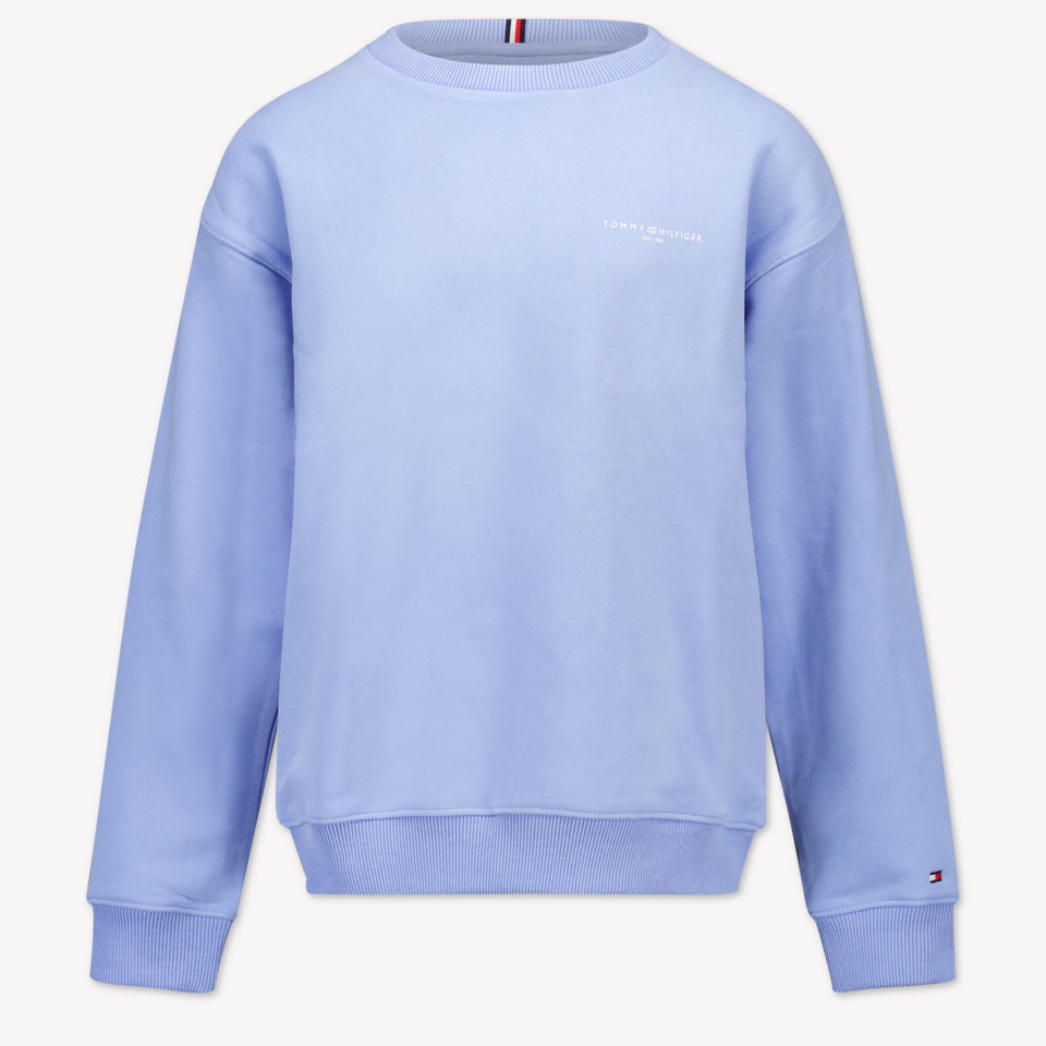 Tommy Hilfiger Kids Unisex Sweater  Light Blue