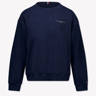 Tommy Hilfiger Kids Unisex Sweater  Navy