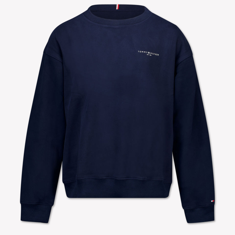 Tommy Hilfiger Kids Unisex Sweater  Navy