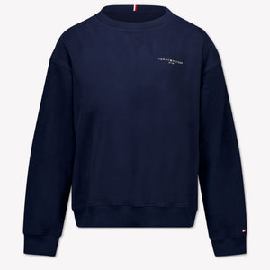 Tommy Hilfiger Kids Unisex Sweater  Navy