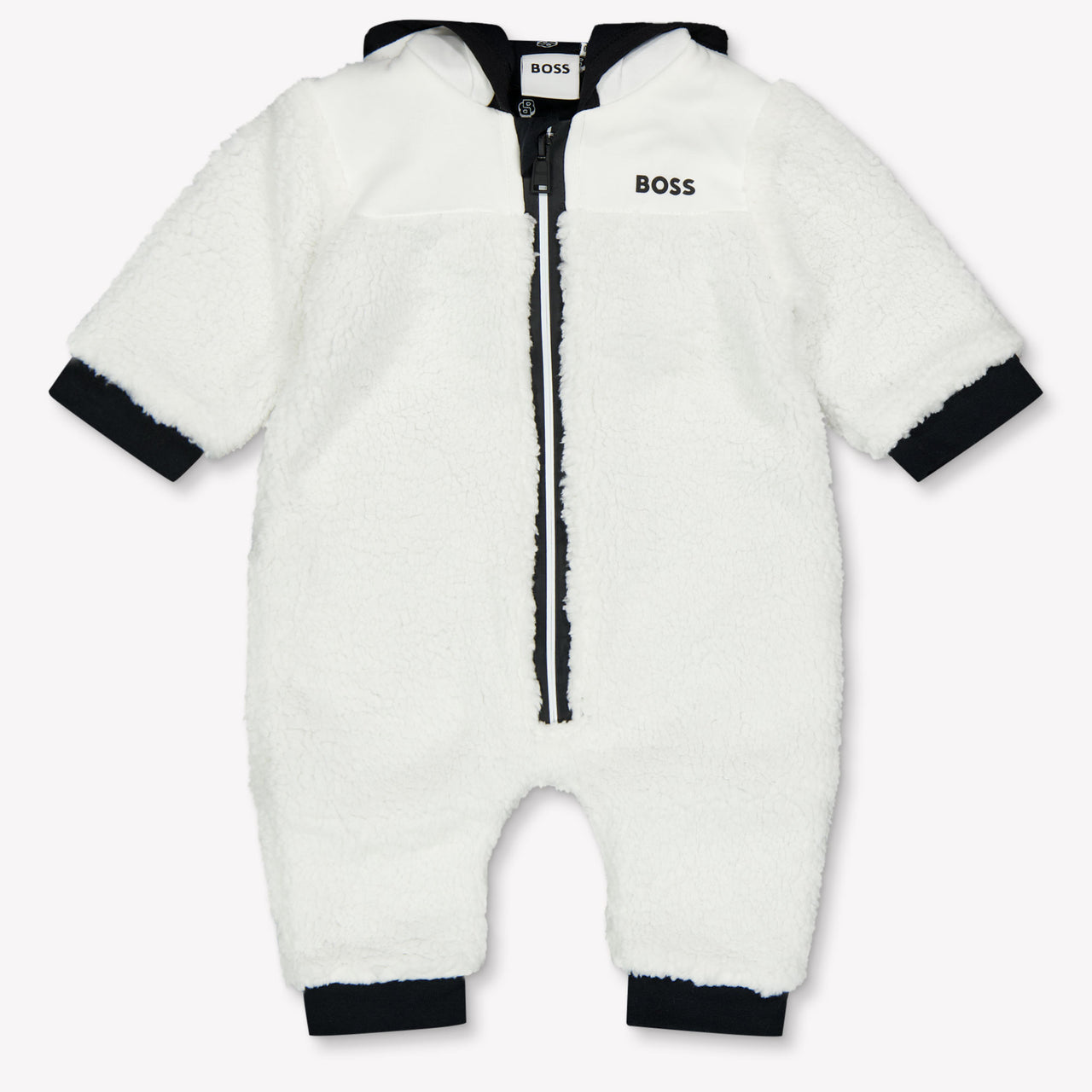 Boss Baby Boys Playsuit  White