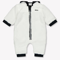 Boss Baby Boys Playsuit  White