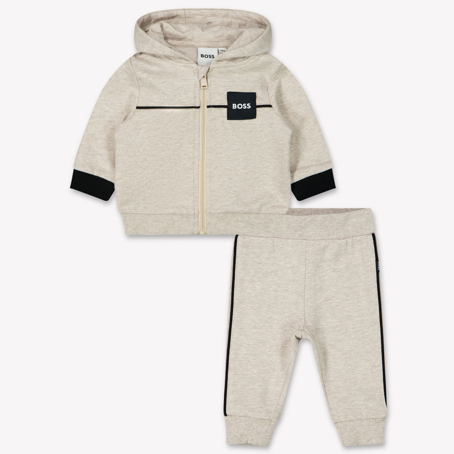 Boss Baby Boys Tracksuit  Light Beige