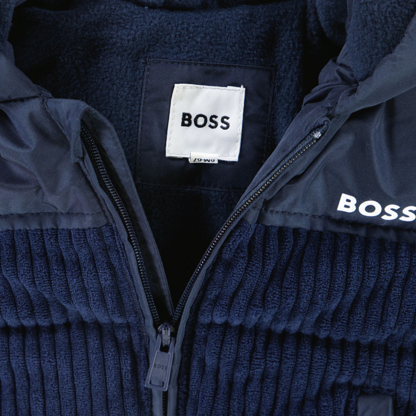 Boss Baby Jongens Winterjas In Navy