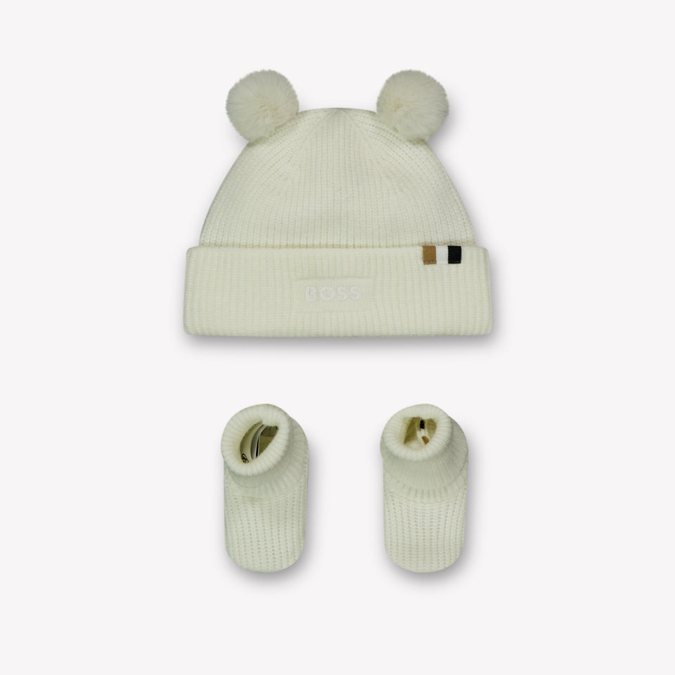 Boss Baby Jongens Muts In Off White
