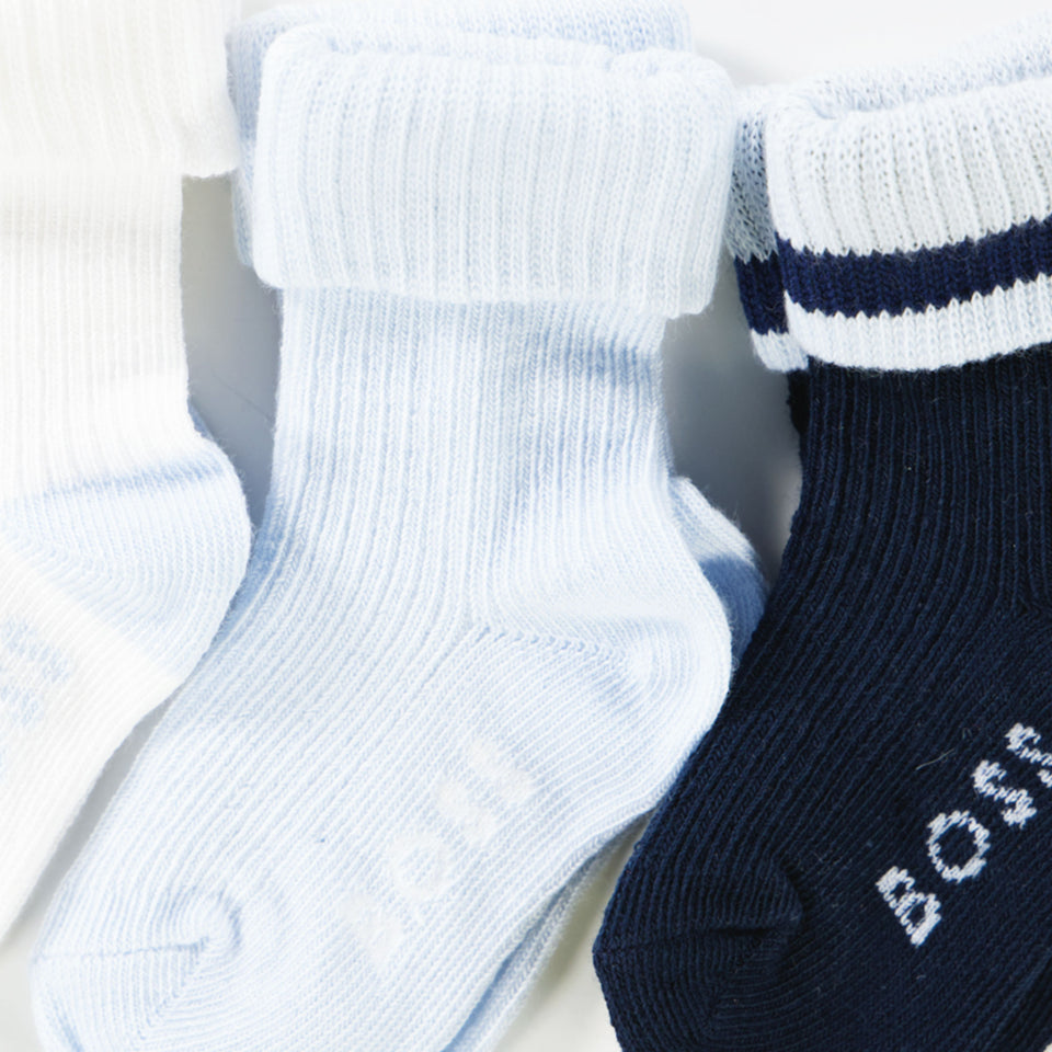Boss Baby Jongens Sokjes In Licht Blauw