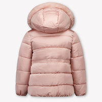 Abel & Lula Kinder Meisjes Winterjas In Licht Roze
