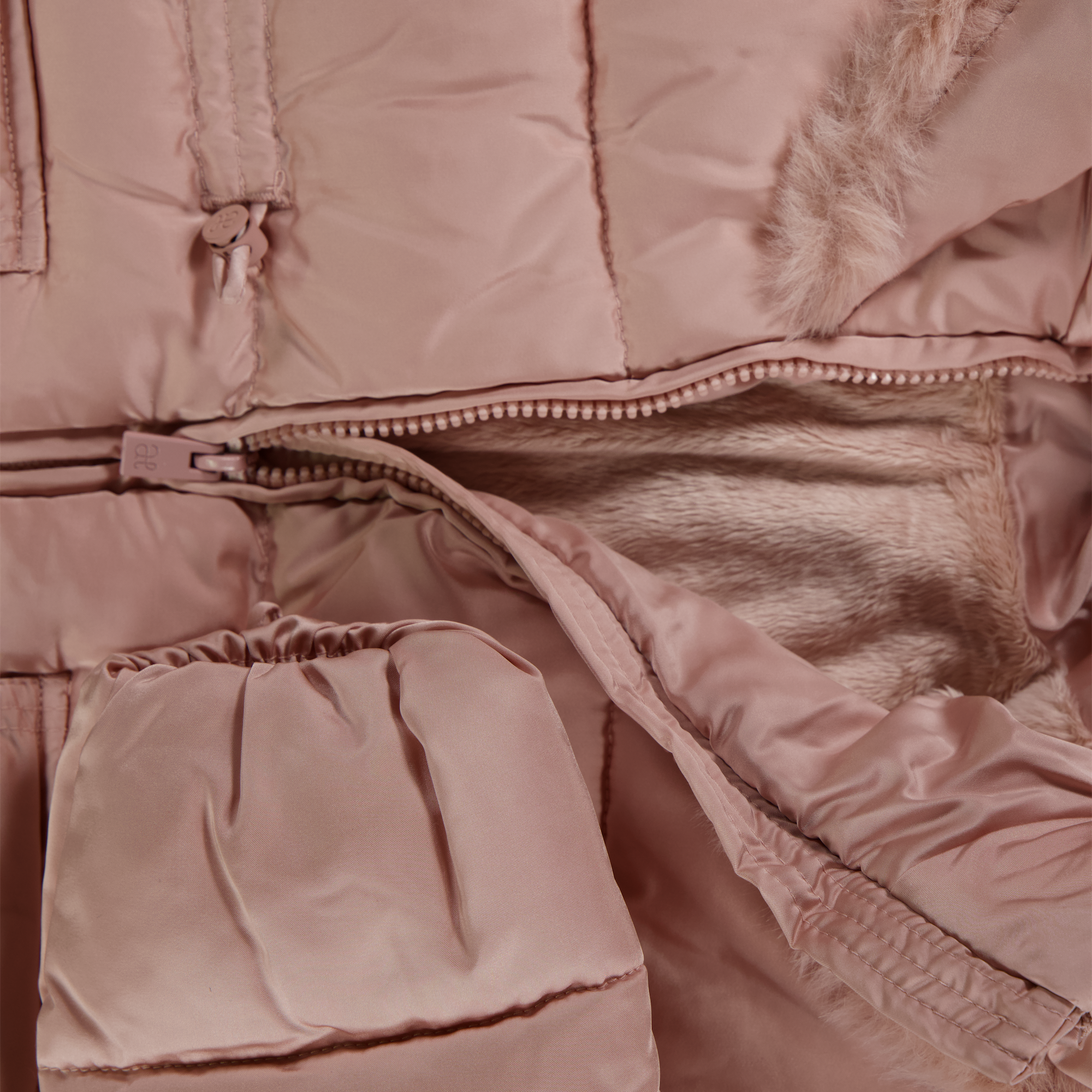 Abel & Lula Kids Girls Winter Coat  Light Pink