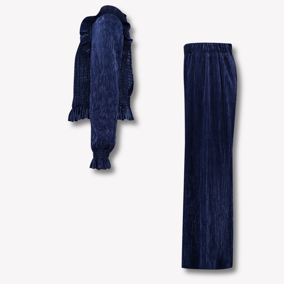 Abel & Lula Kids Girls Set  Navy