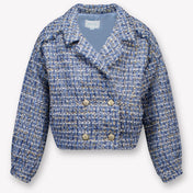 Abel & Lula Kids Girls Jacket  Blue
