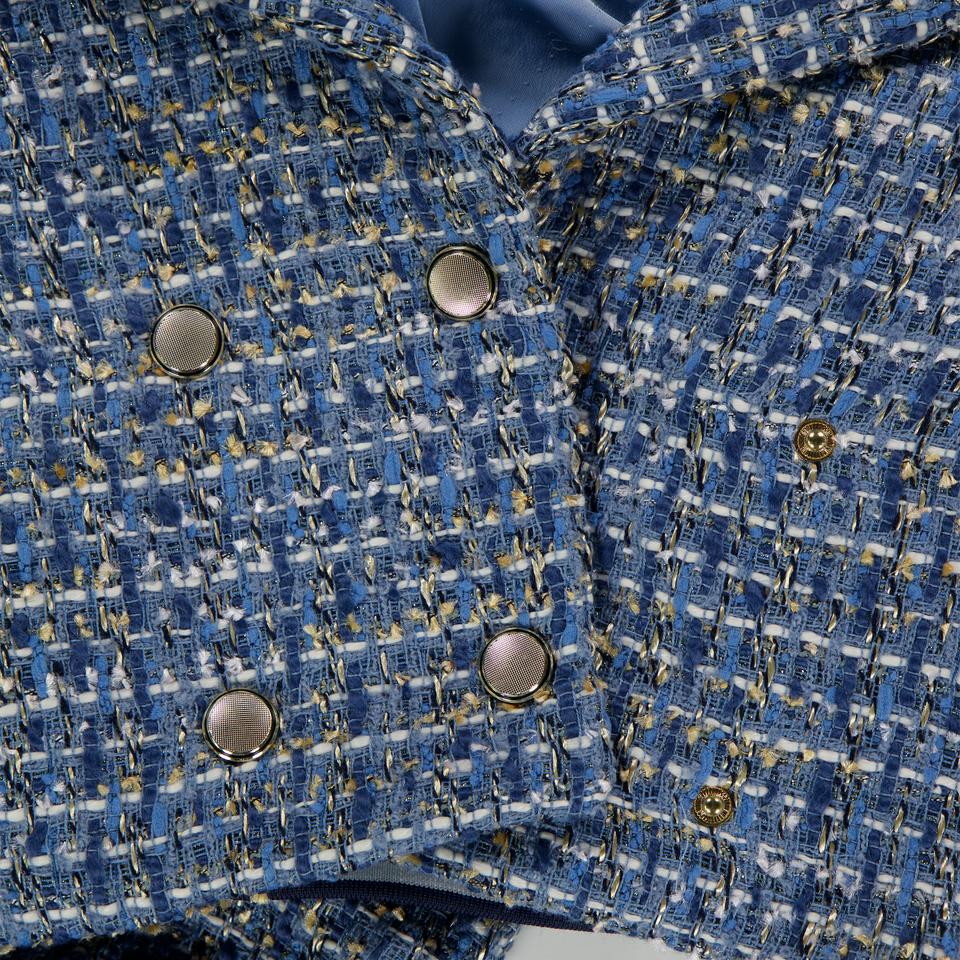 Abel & Lula Kids Girls Jacket  Blue