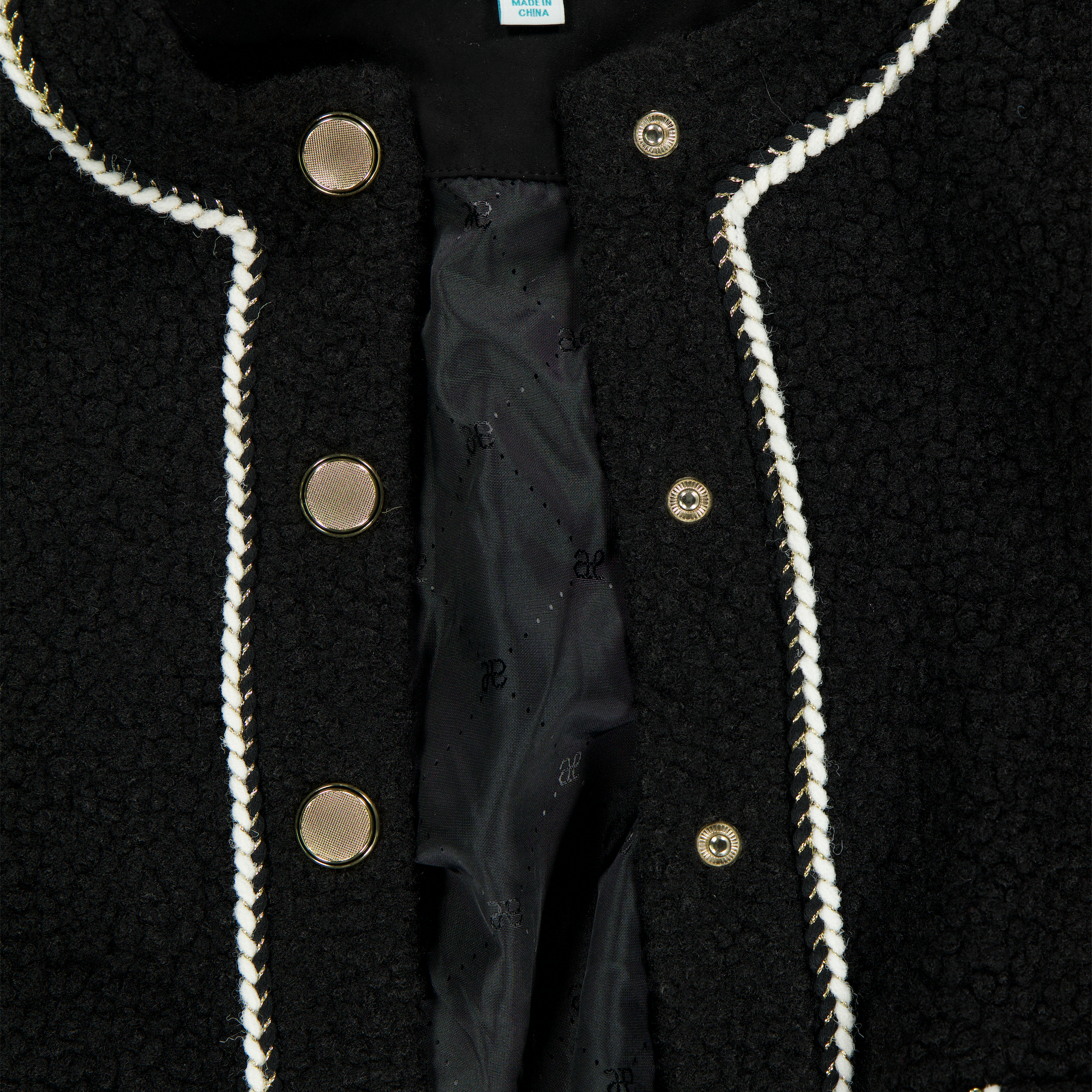 Abel & Lula Kids Girls Jacket  Black