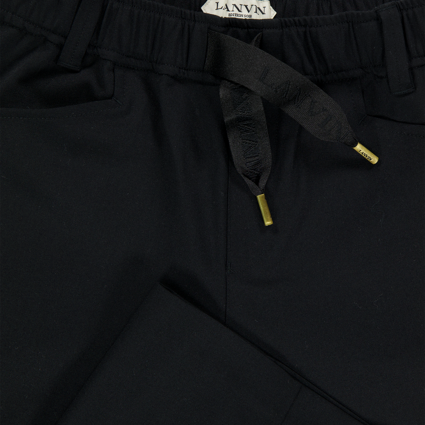 Lanvin Kinder Unisex Broek In Zwart