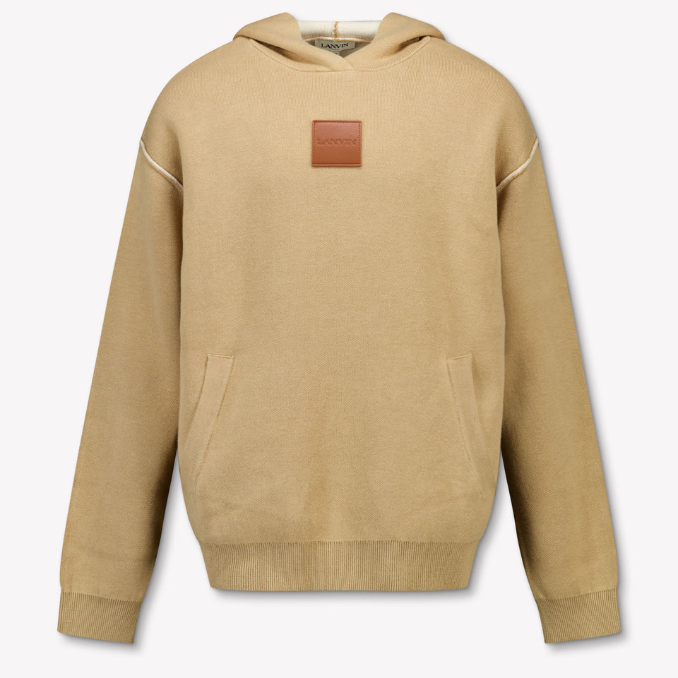 Lanvin Kinder Unisex Trui In Beige