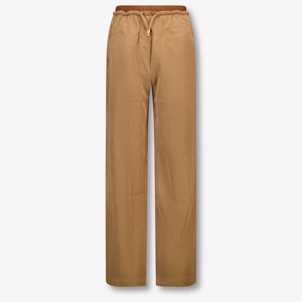 Lanv Kids Girls Pants  Camel