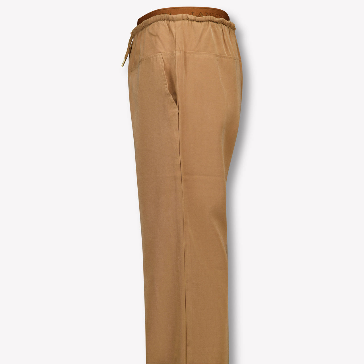 Lanvin Kids Girls Pants In Camel