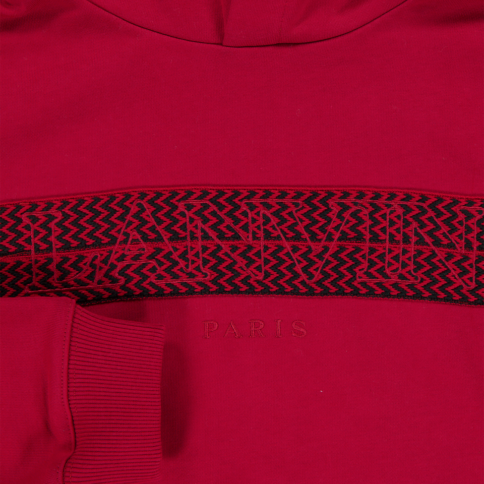 Lanvin Kinder Unisex Trui In Rood