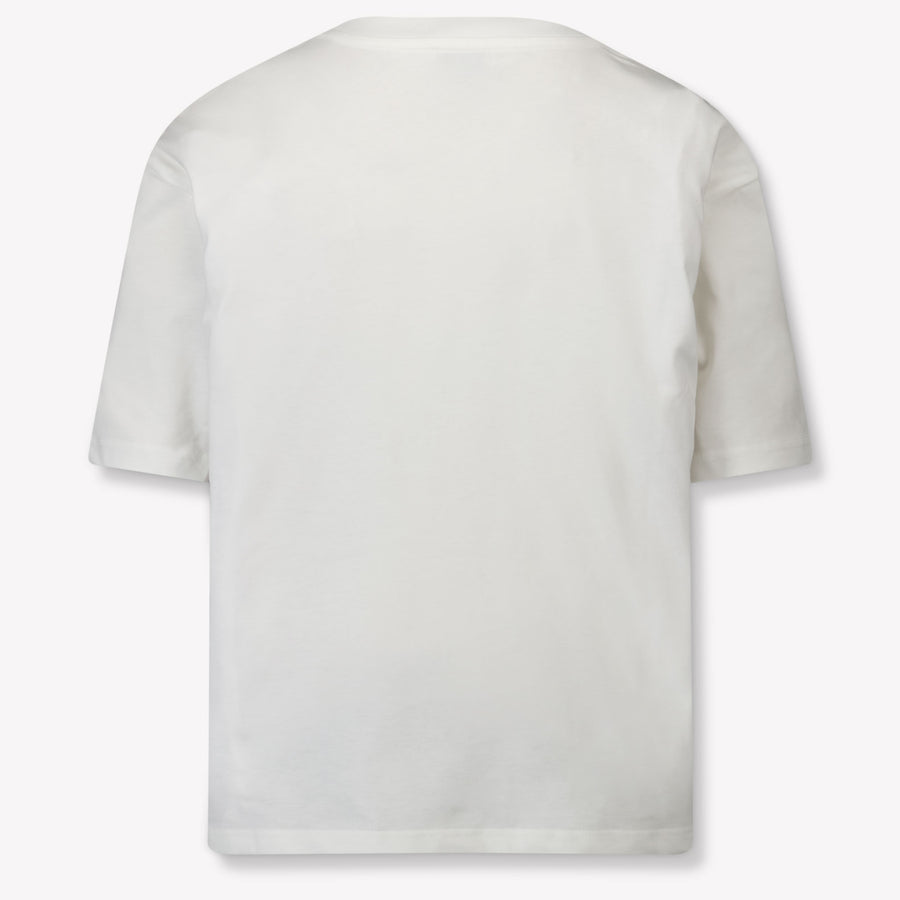 Lanvin Kids Unisex T-Shirt In OffWhite