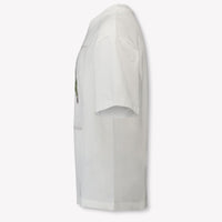 Lanvin Kids Unisex T-Shirt In OffWhite