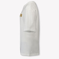 Lanvin Kids Unisex T-Shirt In OffWhite