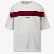 Lanvin Kinder Unisex T-Shirt In Off White