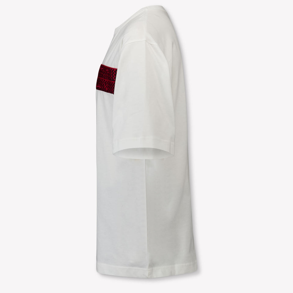 Lanvin Kinder Unisex T-Shirt In Off White