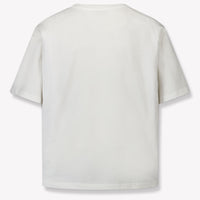 Lanvin Kids Girls T-Shirt In OffWhite