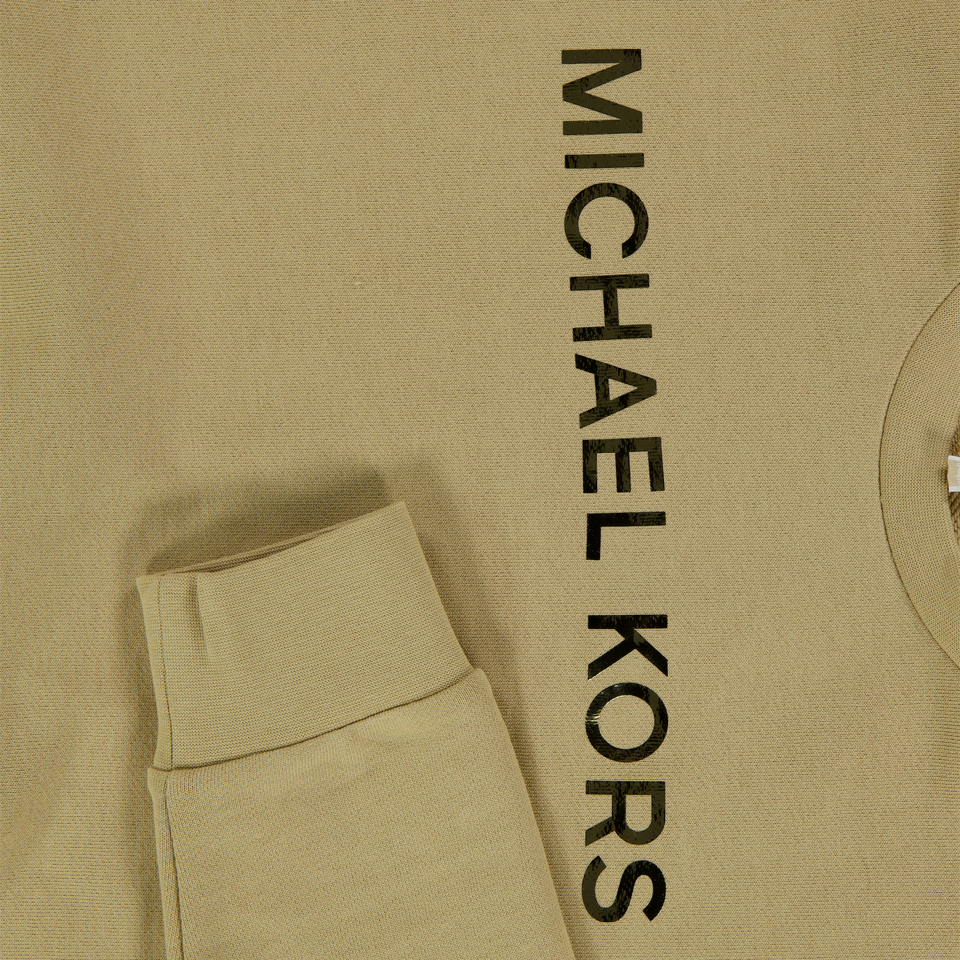 Michael Kors Kids Girls Sweater Beige