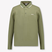 Boss Kids Boys Polo  Army