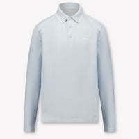 Boss Kids Boys Polo  Light Blue