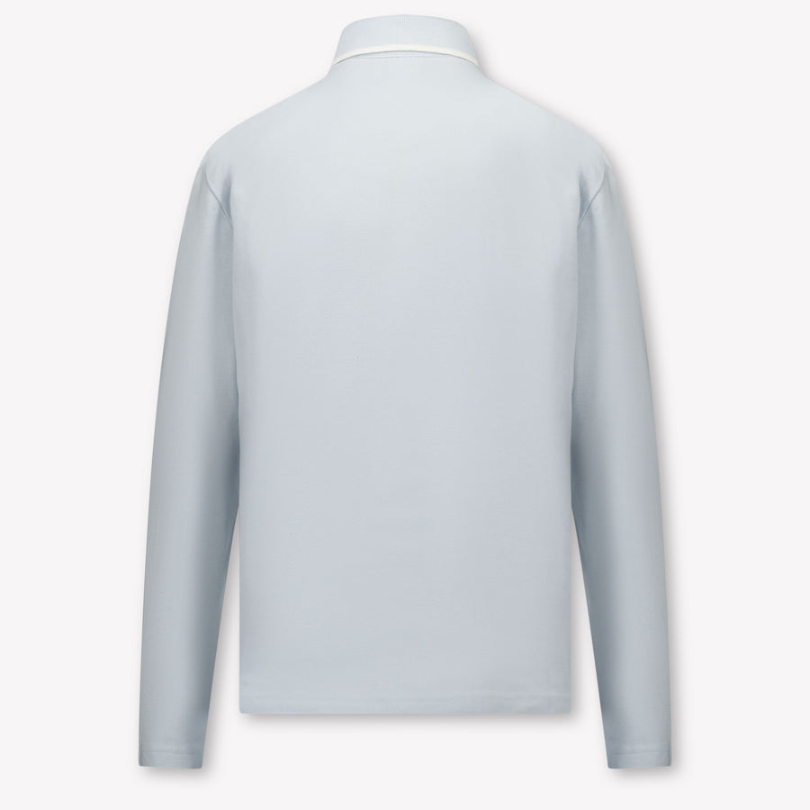 Boss Kids Boys Polo  Light Blue