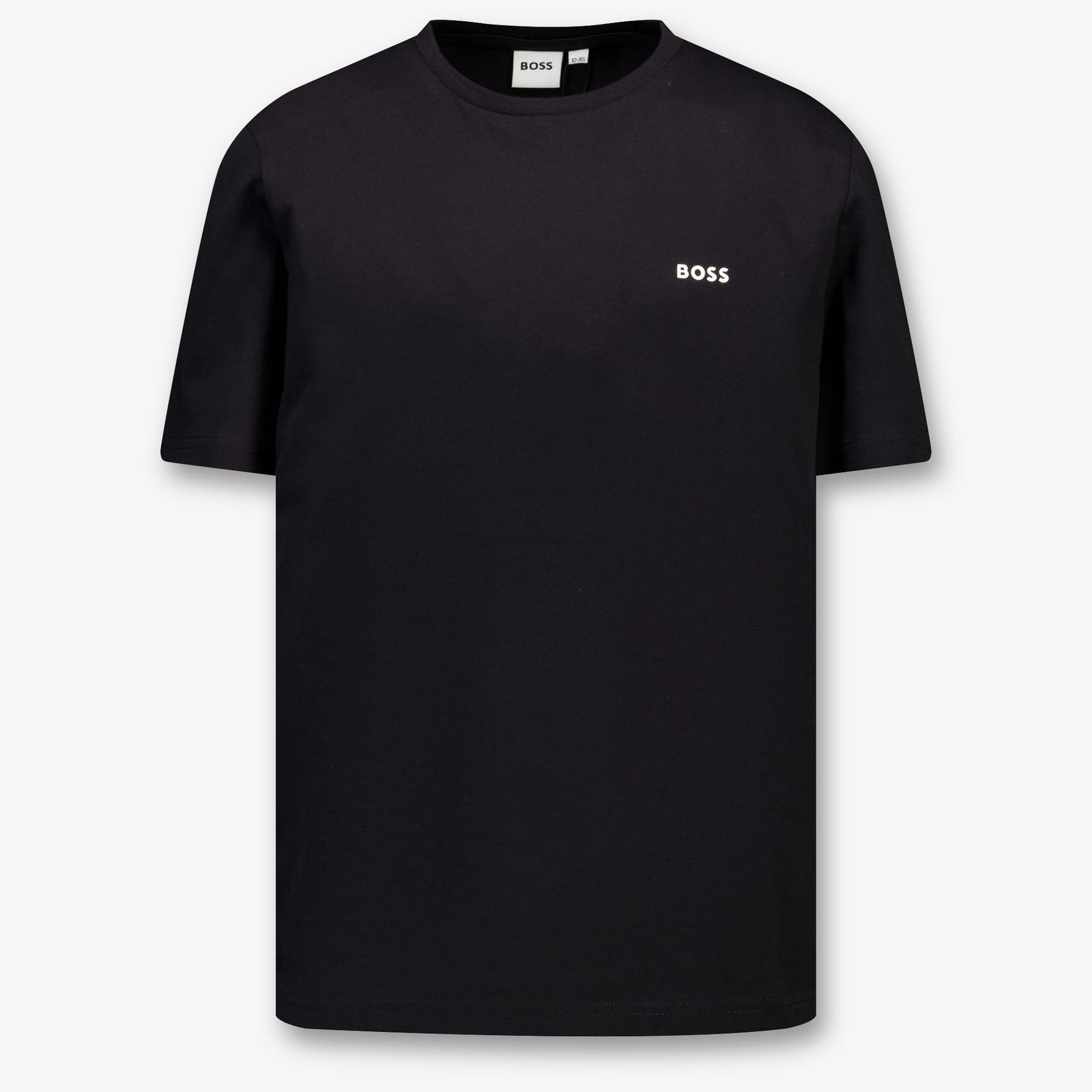 Boss Kinder Jongens T-Shirt In Zwart