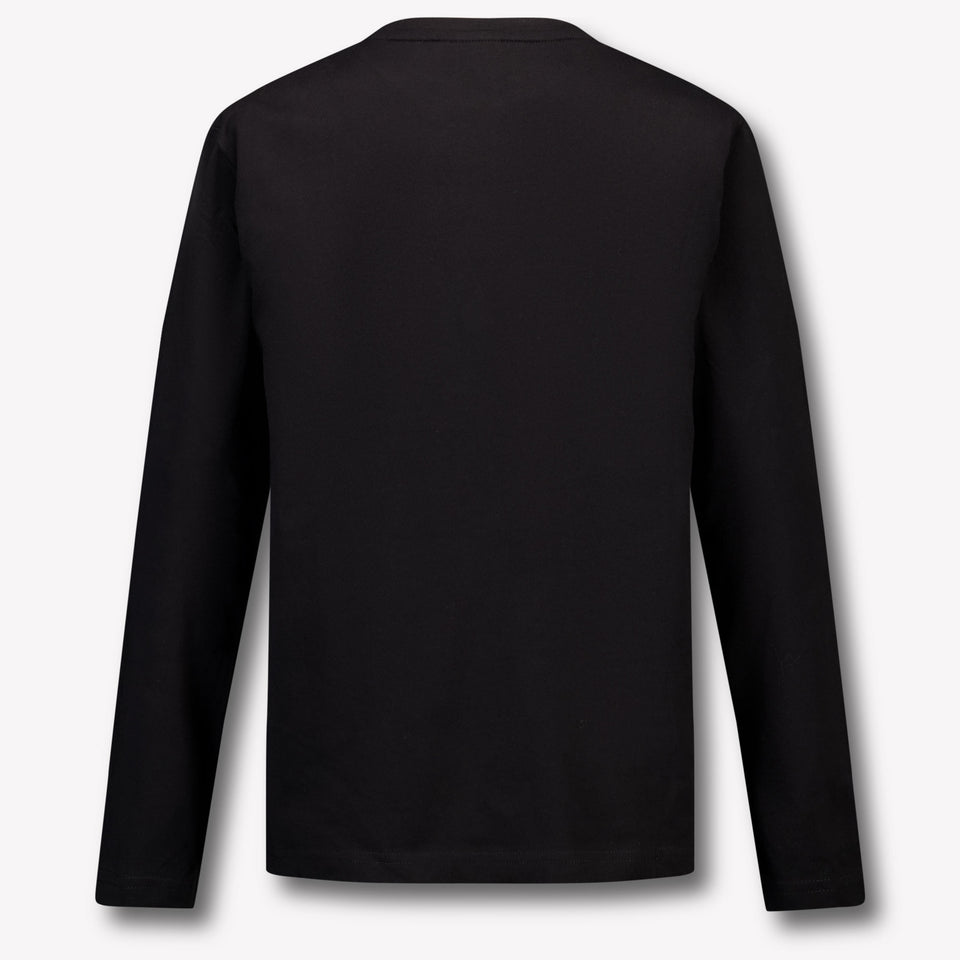 Boss Kinder Jongens T-Shirt In Zwart