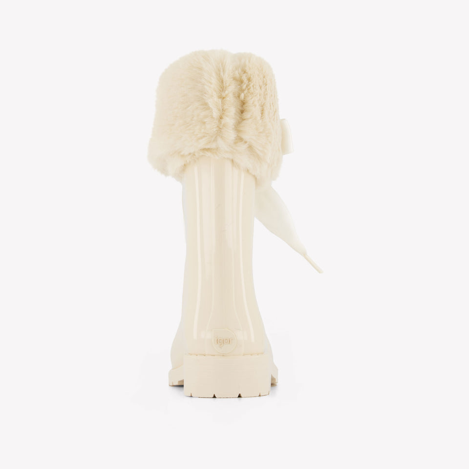 Igor Meisjes Laarzen In Off White