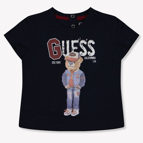 Guess Baby Boys T-Shirt  Navy