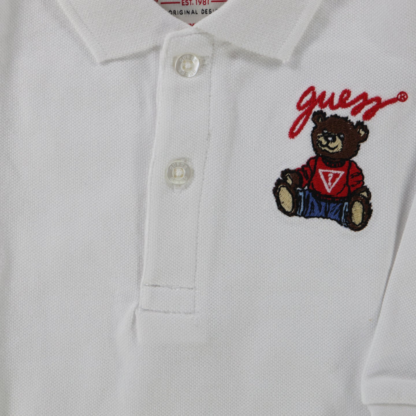 Guess Baby Boys Polo  White