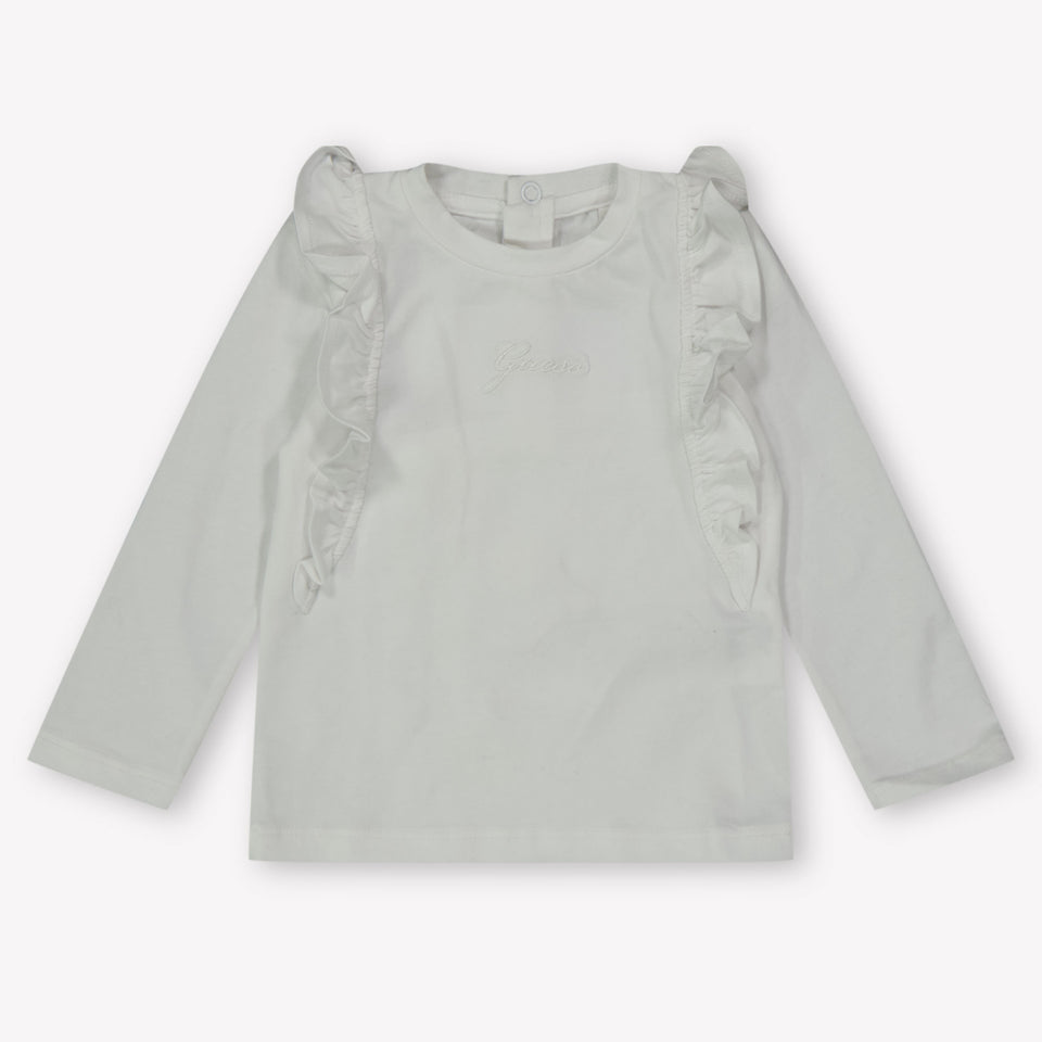 Guess Baby Girls T-Shirt  White