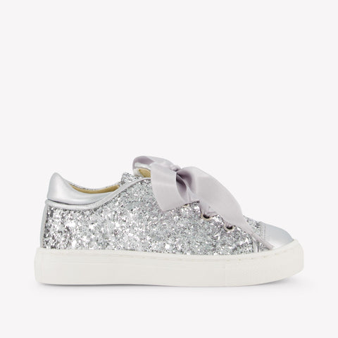 Andanes Girls Sneakers  Silver