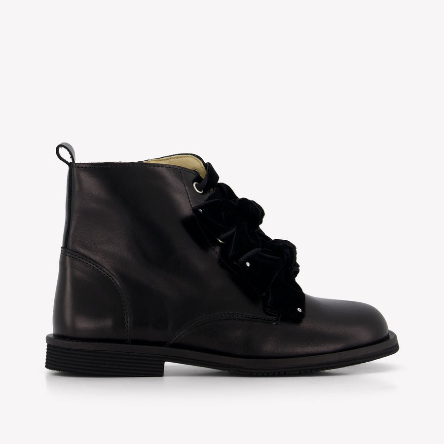 Andanines Girls Boots in Black