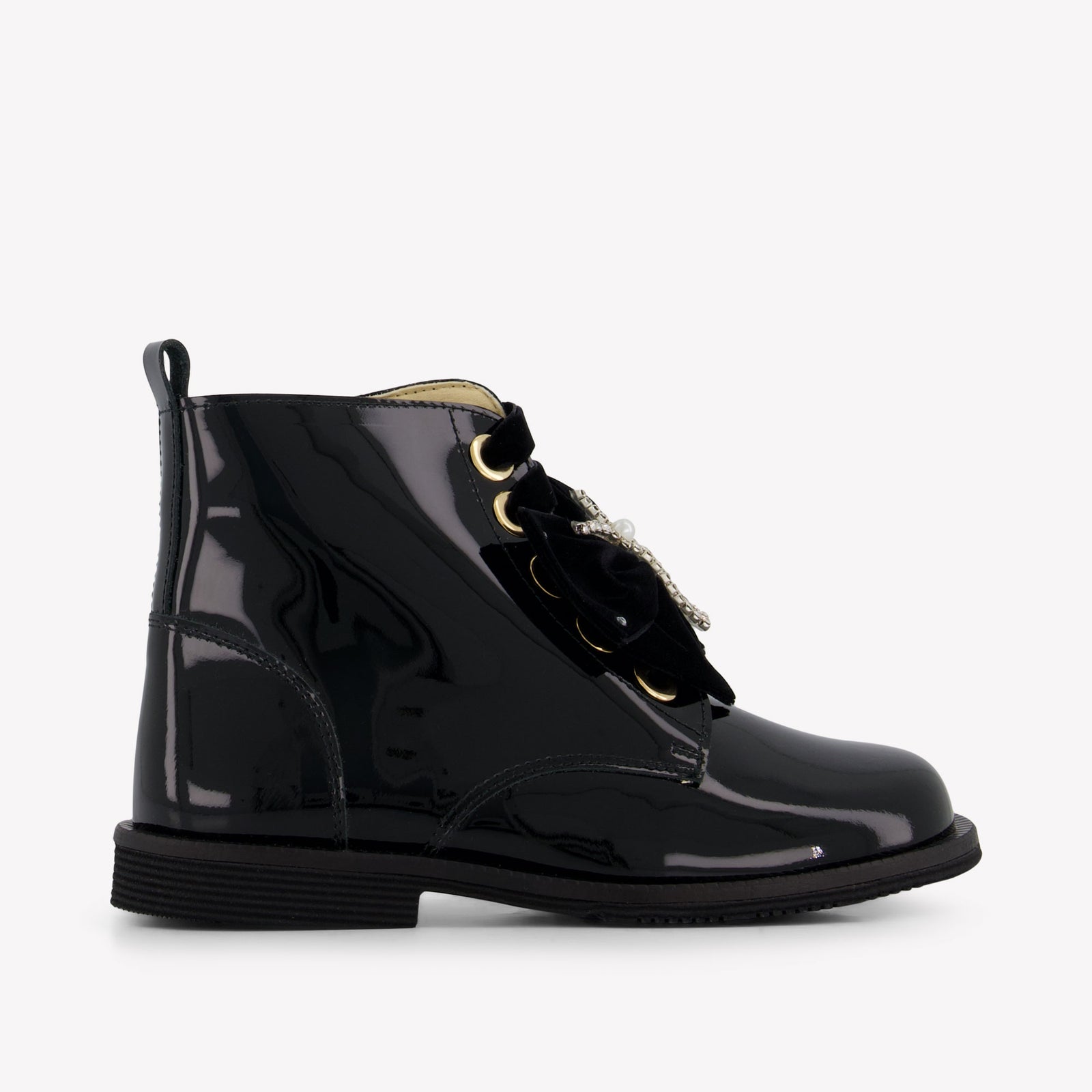 Andanes Girls Boots  Black